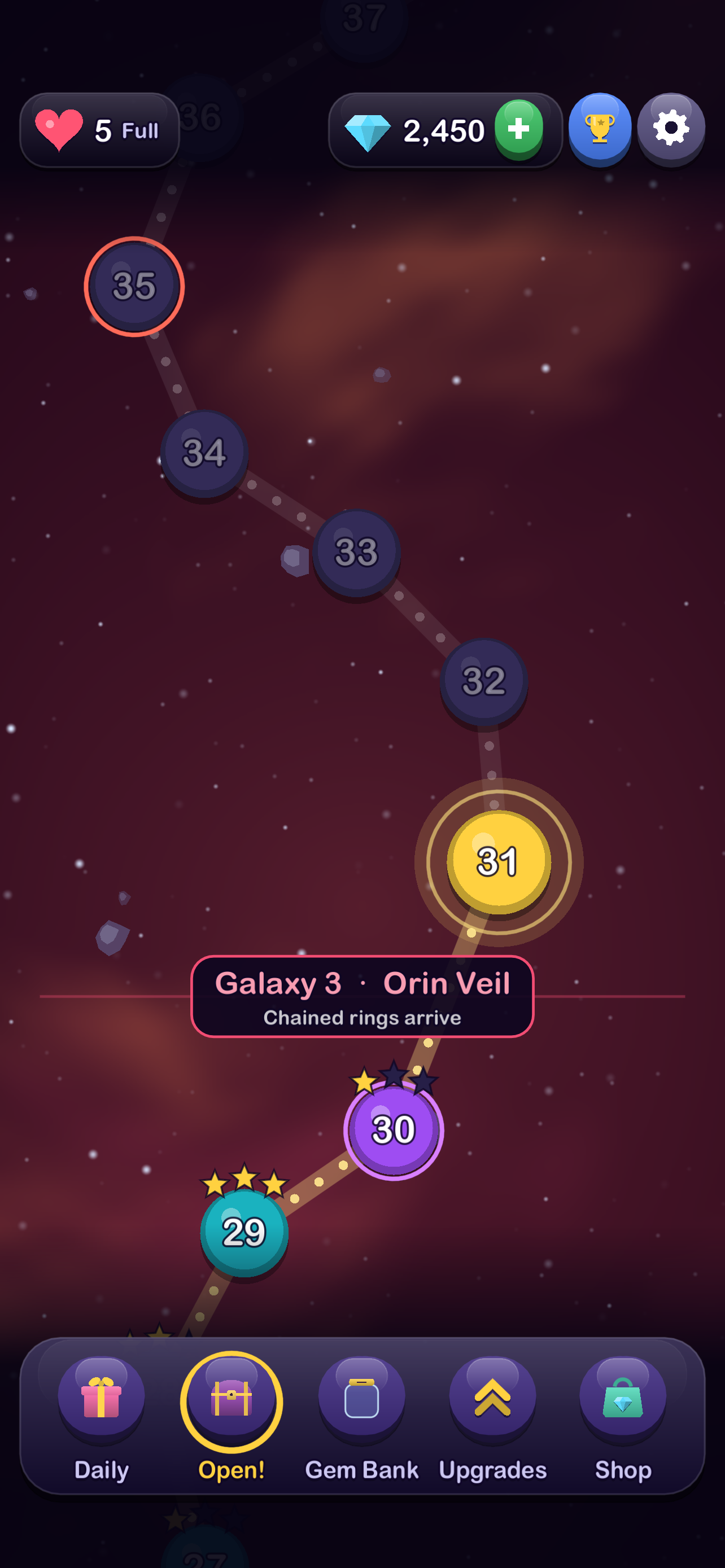 Dark Bloom, a galaxy where dark matter spreads